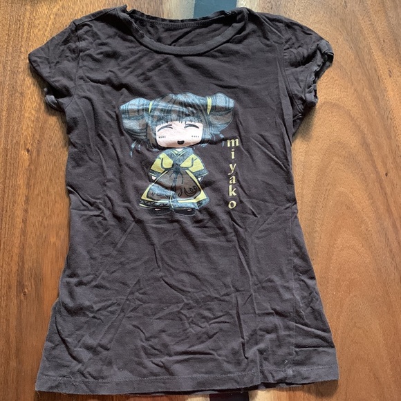 Brown Graphic Baby Tee - Picture 3 of 3